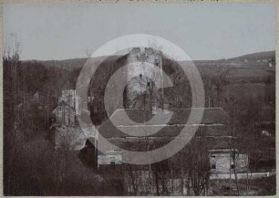 Burgruine Schwerta von SW