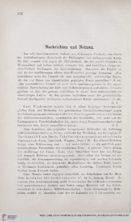 Nachrichten und Notizen