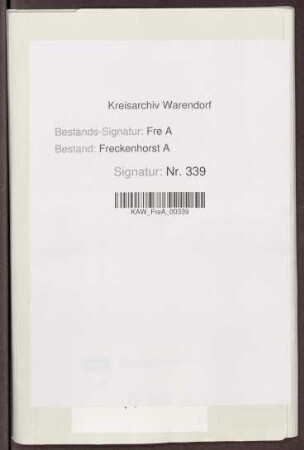 Abrechnungen des Armenfonds und ausstehende Forderungen