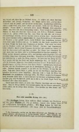 § 29. Der erste punische Krieg (264-241)