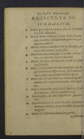 Articulus XV. - XXVIII.