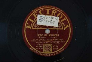 Liebe ist Seligkeit : "Rigoletto" / Verdi
