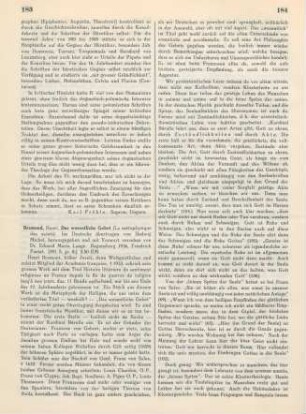 183-185 [Rezension] Bremond, Henri, Das wesentliche Gebet