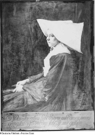 Barmherzige Schwester : Gemälde, 1958