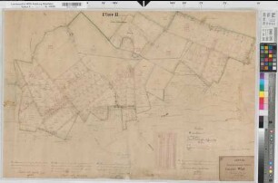 Werl (Werl), Teilung Werl, Bl.1 Brouillonkarte