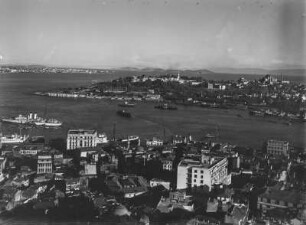 Istanbul : Blick vom Galataturm auf Istanbul.
