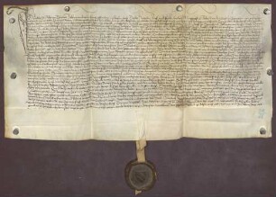 Erblehenrevers des Balthasar Beder von Durlach gegen Markgraf Christoph I. von Baden über die Badstube zu Graben
