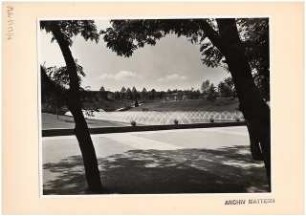 Reichsgartenschau 1939 auf dem Killesberg, Stuttgart: Große Wasserspiele am Haupteingang