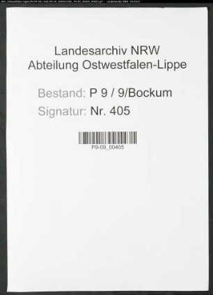 Namensverzeichnis Bockum, Todesfälle