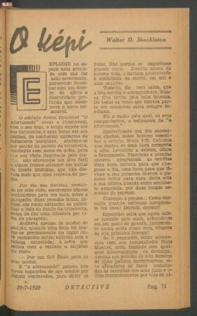 O Képi : [Pequena novela]
