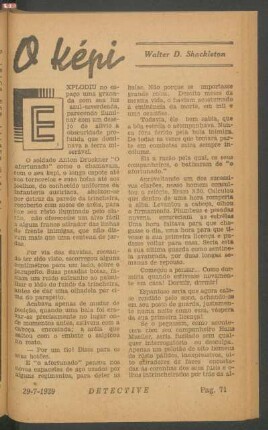 O Képi : [Pequena novela]