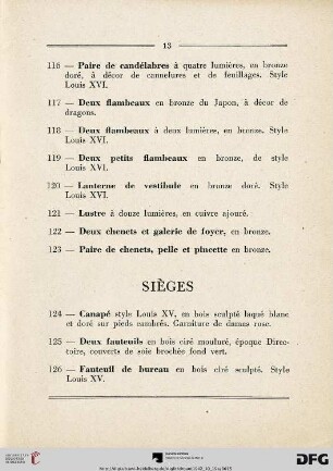 Sièges
