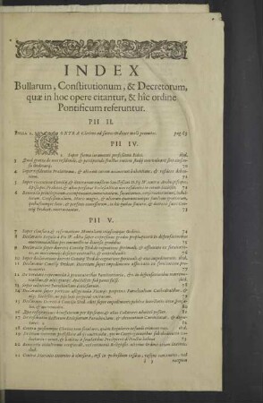 Index Bullarum