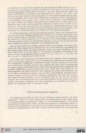 Zusammenfassung der Ergebnisse