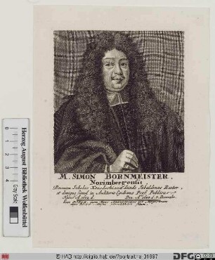 Bildnis Simon Bornmeister
