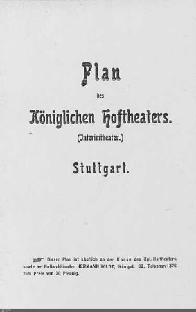 Sitzplan Hoftheater