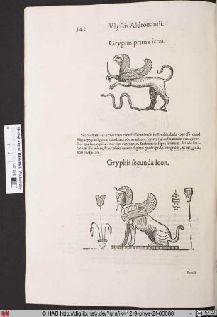 Gryphis prima icon / Gryphis secunda icon.