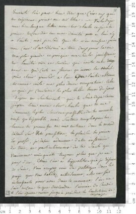 Brief von Victorine de Chamisso an Charles de Chamisso