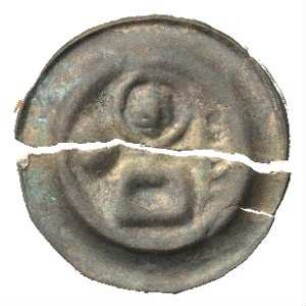 Fundmünze, Hohlpfennig, 1363 - 1500