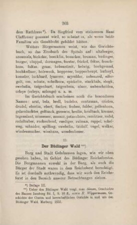 13. Der Büdinger Wald.