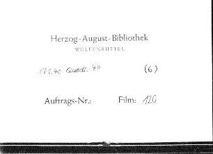 Eine Predigt uber der Leich und begrebnuß des Ehrwirdigen Herrn M. Johan Mathesij, Pfarrners in S. Joachimßthal, den 8. Septembris, Anno M. D. LXV.