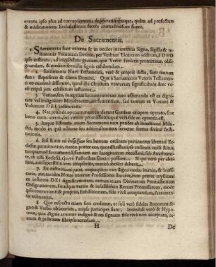 [VI.] De Sacramentis