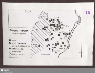 15: Tanger,- tanger (Bedeutungskarte)