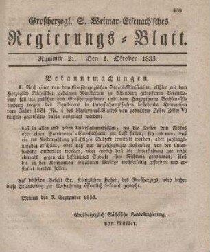 Nr. 21 : 1. Oktober 1883