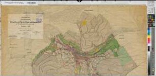 Burbach (Burbach), Flurbereinigung Burbach, Wege- und Gewässerplan