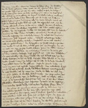 [Beil. 59: Aufzeichnungen von Jacob Grimm über das sogenannte althochdeutsche Schlummerlied]