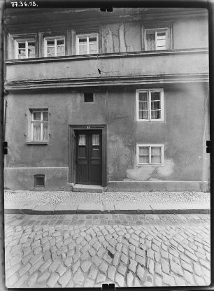 Quedlinburg, Kramerstraße 15. Wohnhaus. Straßenfront (Teilansicht)