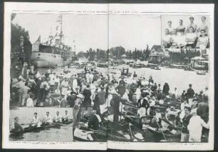 Regatas internacionales en el Río Lujan [Fotografías]