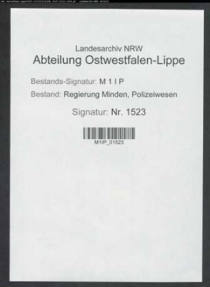 Verteilung beschlagnahmter Gegenstände an Parteiformationen im Kreis Herford