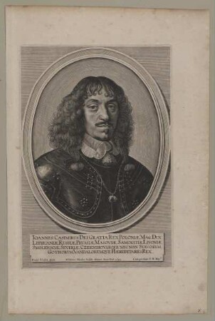 Bildnis des Ioannes Casimirus, König von Polen
