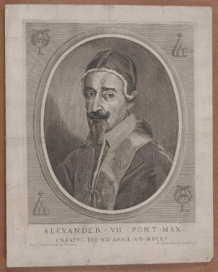 Bildnis des Papst Alexander VII.