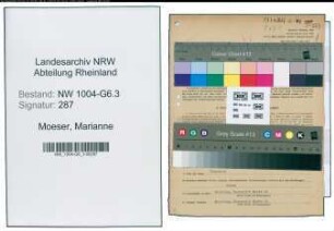 Entnazifizierung Marianne Moeser , geb. 08.01.1913 (Kaufm.Angestellte)