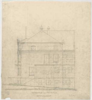 Thiersch, Friedrich von; München; Haus Pechmann - Ansicht