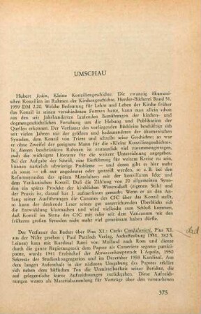 Umschau