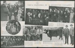Fiesta inaugural de la exposición ganadera