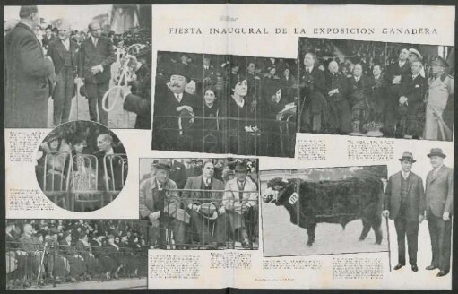 Fiesta inaugural de la exposición ganadera