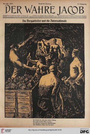 Nr. 916 (1921) (Die Bergarbeiter und die Internationale)