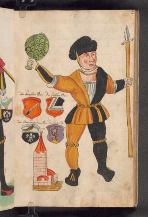 Schembartläufer 1395, mit Hölle