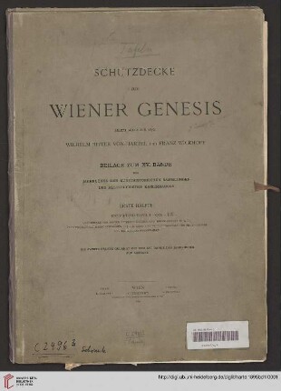 Band 1: Die Wiener Genesis
