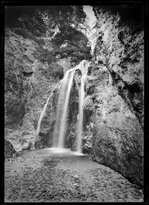 Österreich. Marienwasserfall in der Grünau bei Mariazell