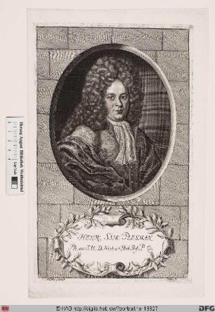 Bildnis Heinrich Simon Plesmann