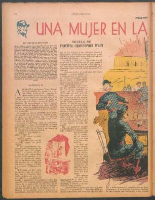 Una mujer en la legión extranjera : Nuestro folletín