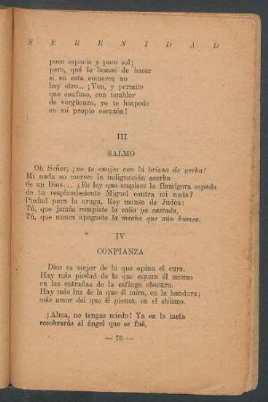 III - Salmo