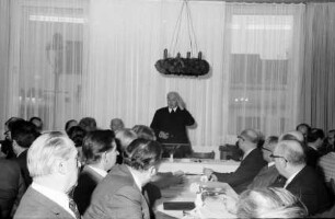 Freiburg: Kolpinghaus, Diözesantagung des Sozialdienstes katholischer Männer, Msgr. Richter, Düsseldorf