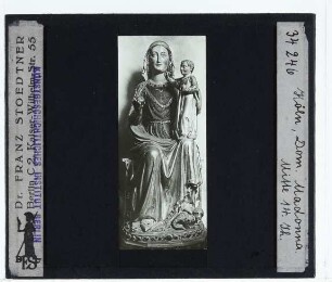 Köln, Dom,unbekannt (um 1290), Füssenicher Madonna in der Dreikönigenkapelle im Kölner Dom