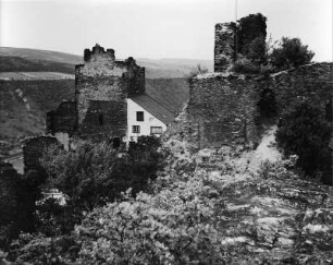 Kamp-Bornhofen. Ruine der Burg Liebenstein (um 1190)